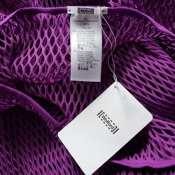 WOLFORD AMETHYST, SWIM LONG COVER-UP SIZE M, L - Picture 10 of 12